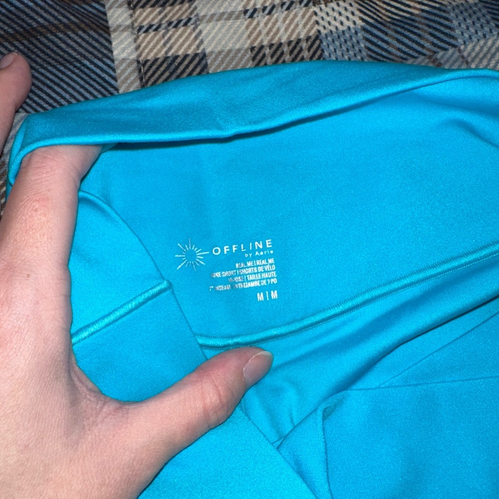 Aerie OFFLINE Bike Shorts - Vibrant Blue